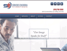 Tablet Screenshot of echeverriataxservice.com